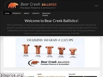bearcreekballistics.com