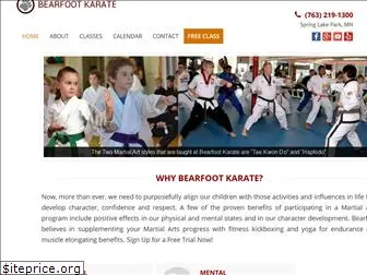 bearfootkarate.com