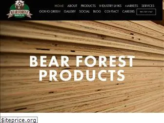 bearforestproducts.com