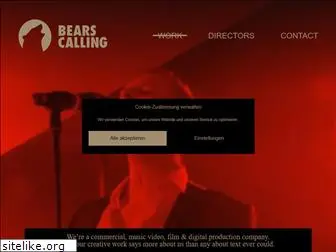 bearscalling.com