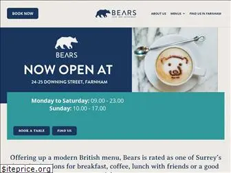 bearsrestaurant.com