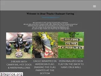 beartrackschainsawcarving.com