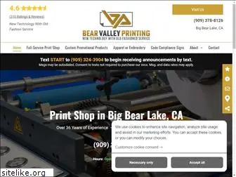 bearvalleyprinting.com