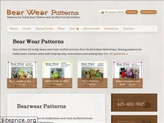 bearwearpatterns.com