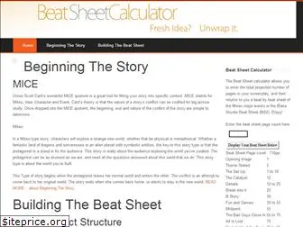 beatsheetcalculator.com