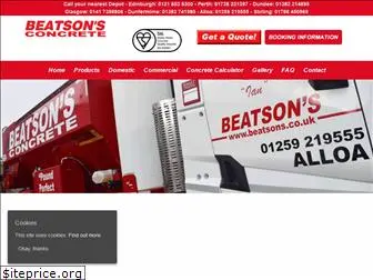 beatsonsconcrete.co.uk