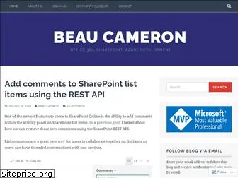 beaucameron.net