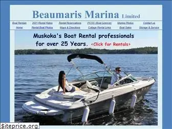 beaumarismarina.com