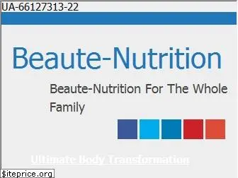beaute-nutrition.com