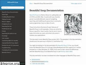 beautiful-soup-4.readthedocs.io