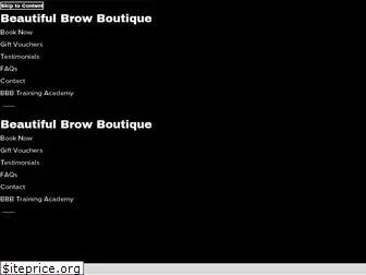 beautifulbrowboutique.com.au