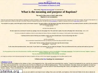 bebaptized.org