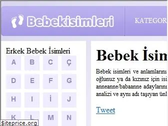 bebekisimleri.net