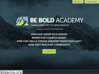 beboldacademy.org