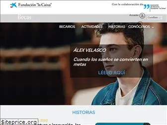 becarioslacaixa.net