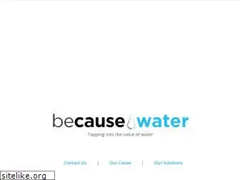 becausewater.com