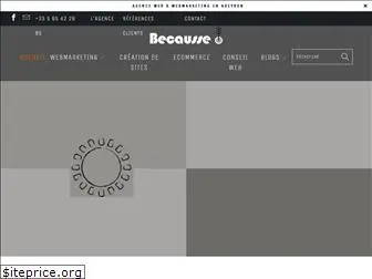 becausse.com