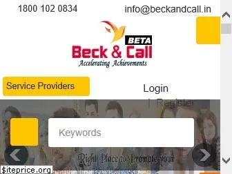 beckandcall.in