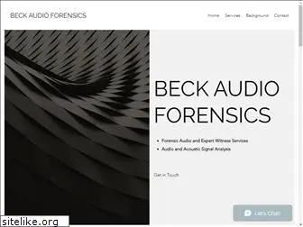 beckaudioforensics.com