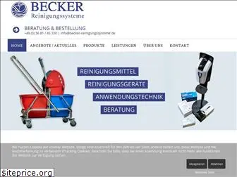 becker-reinigungssysteme.de