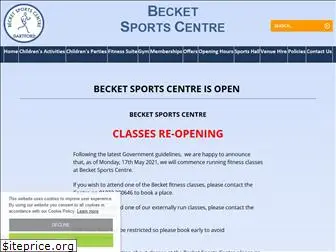 becketsportscentre.co.uk