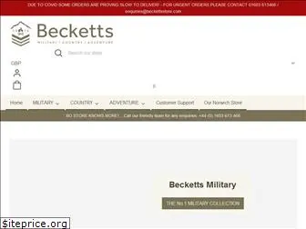 beckettsstore.com