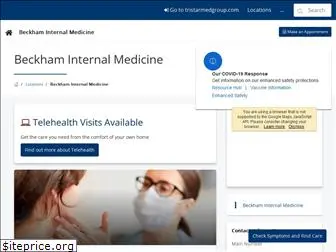 beckhaminternalmed.com