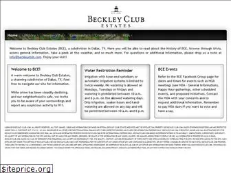 beckleyclub.com