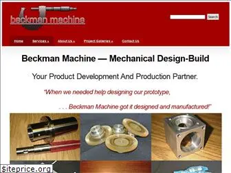 beckmanmachine.com