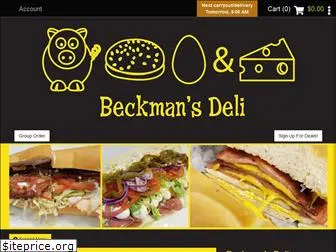 beckmansdeli.com