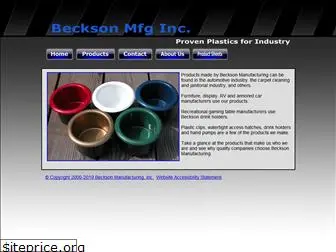 becksonmfg.com