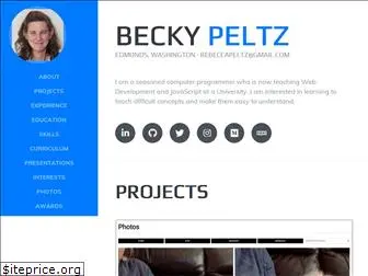 beckypeltz.me