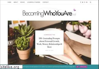 becomingwhoyouare.net