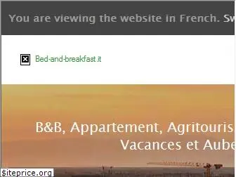 bed-and-breakfast-italie.com