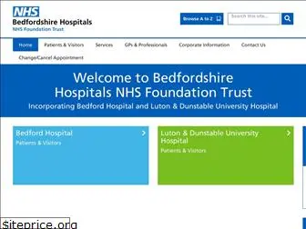 bedfordshirehospitals.nhs.uk