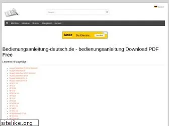 bedienungsanleitung-deutsch.de