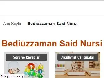 bediuzzamansaidnursi.org