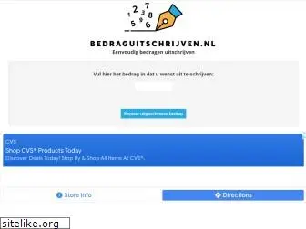 bedraguitschrijven.nl