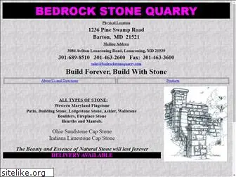 bedrockstonequarry.com