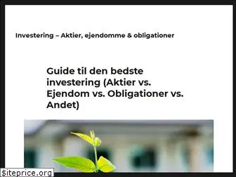 bedsteinvestering.dk