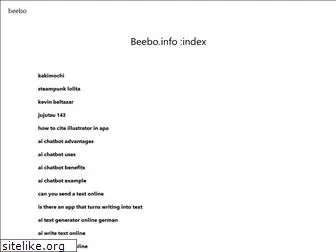 beebo.info