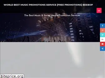 beebopmusicpromotions.com