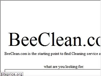 beeclean.com