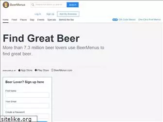 beermenus.com