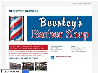 beesleysbarbershop.com