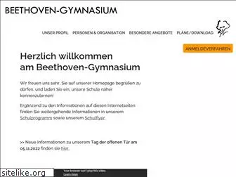 beethoven-gymnasium.de
