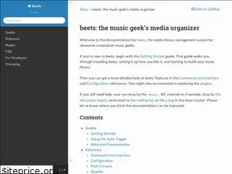 beets.readthedocs.io
