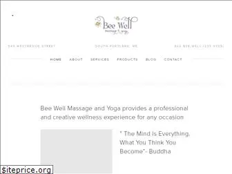 beewellmassage.com