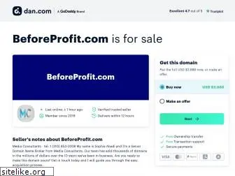 beforeprofit.com