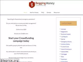 beggingmoney.com